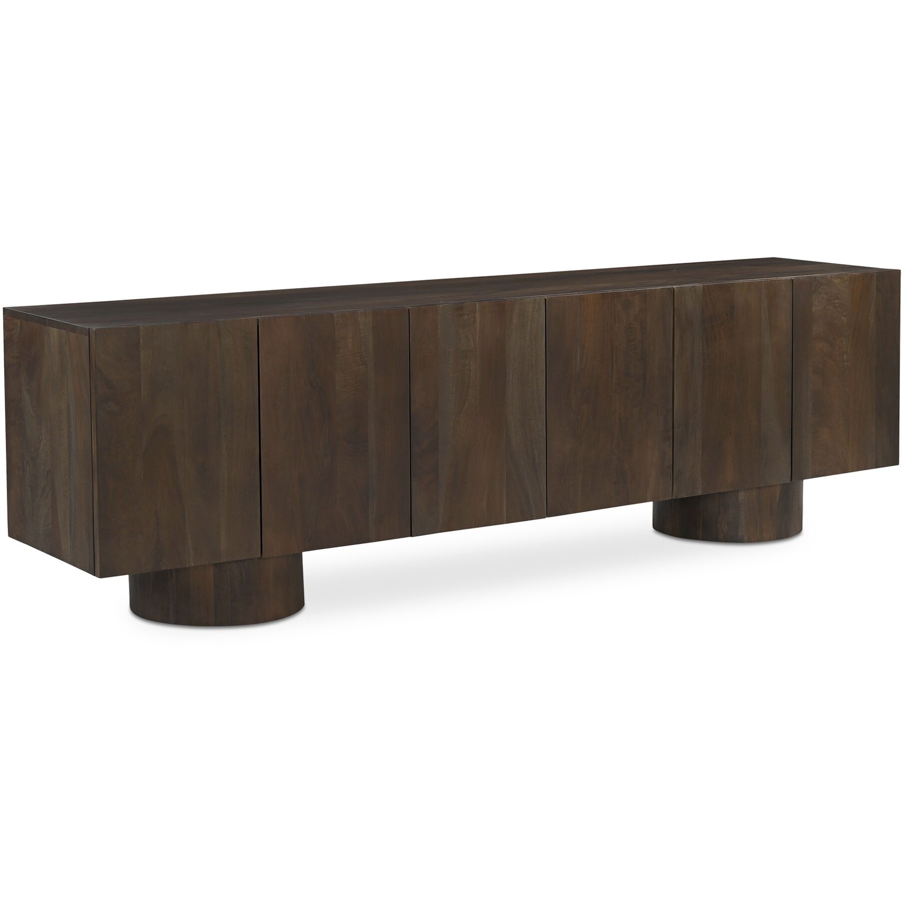 Hadley 90 inch Dark Brown Media Unit